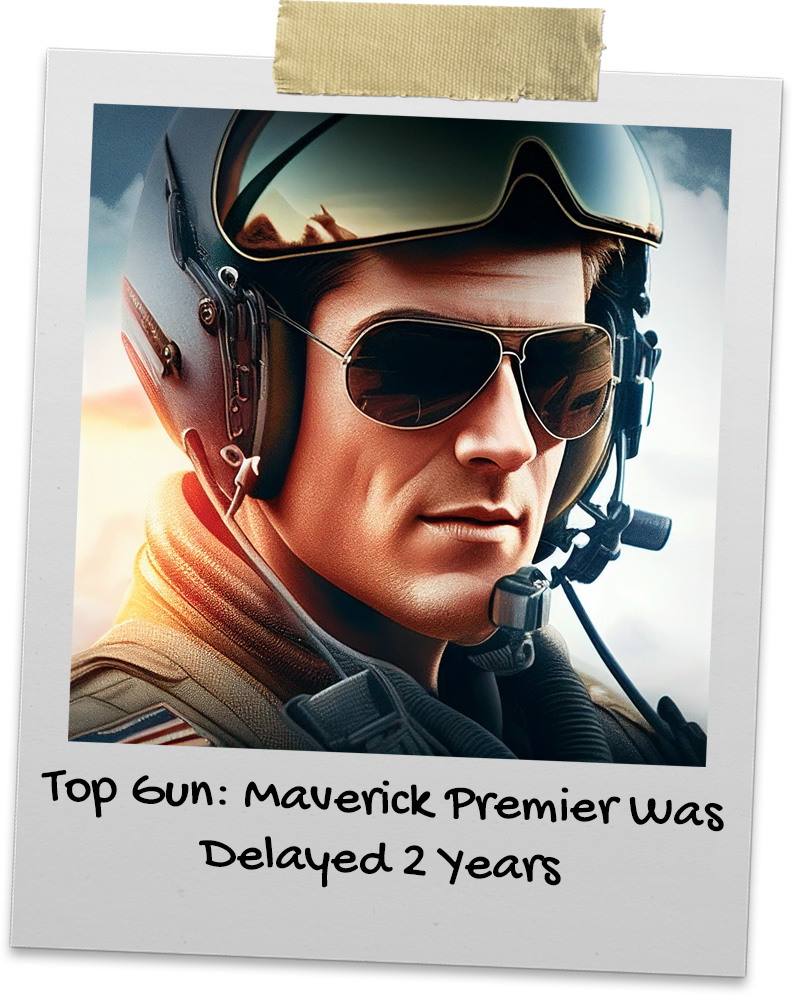 Tom Cruise as Maverick in the movie Top Gun: Maverick